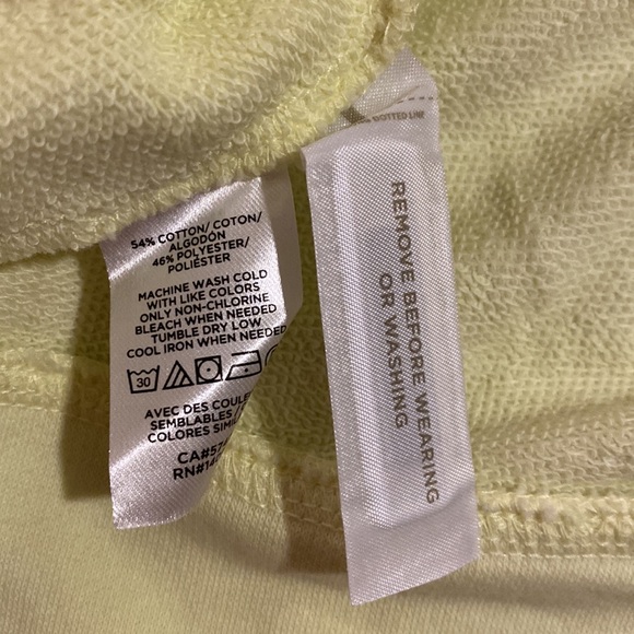 Nwot--Lou and Grey lemon hoodie sz xl - Picture 5 of 6
